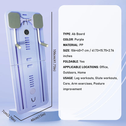 Foldable Reformer Pilates Board
